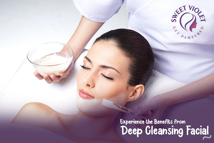 Experience the Benefits from Deep Cleansing Facial at Home